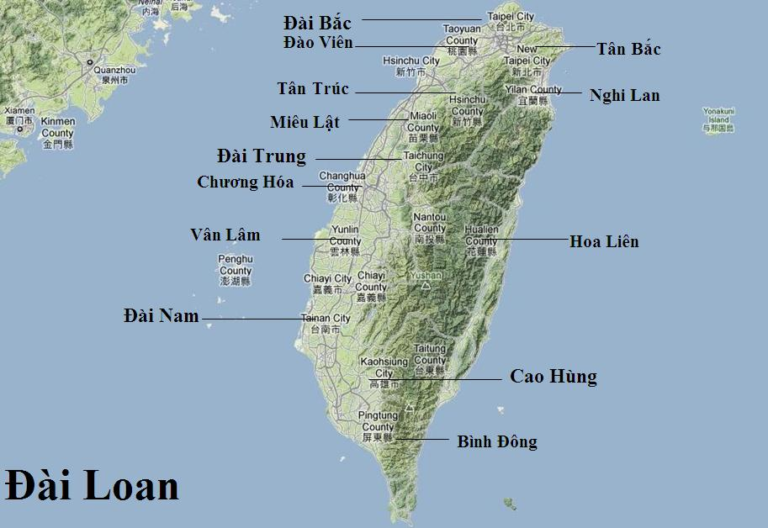 Dịch Vụ Vận Chuyển Hàng Hóa Đi Đài Loan – Bình An Express